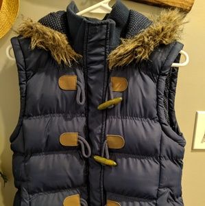Jackets & Coats - Blue Puffer Vest Jackets & Coats - Blue Puffer Vest